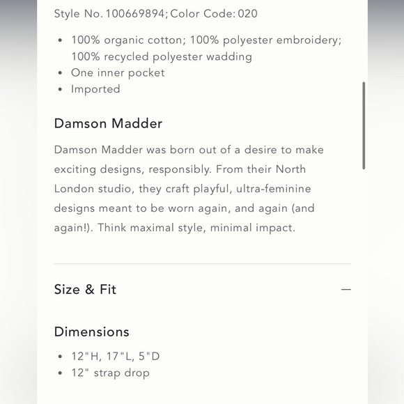 Damson Madder Leopard Print Quilted Tote Bag - Picture 3 of 7